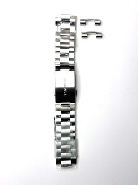 Genuine TAG Heuer Brushed Steel Bracelet FAA074 w/ 3218 End Links